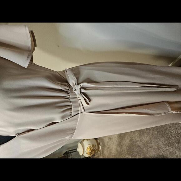 Show Me Your Mumu X-Small Wrap Dress - Elegant Blush - Picture 4 of 9